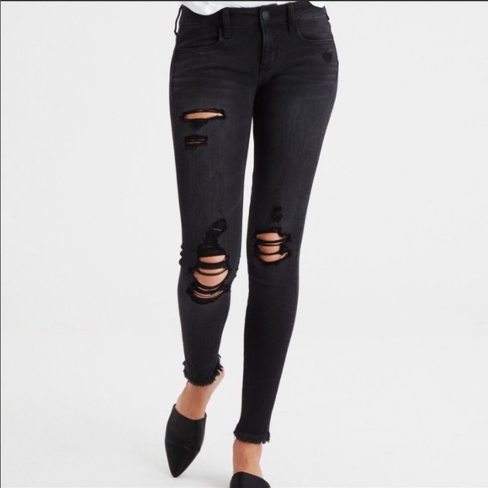 American Eagle Super High Rise Jegging